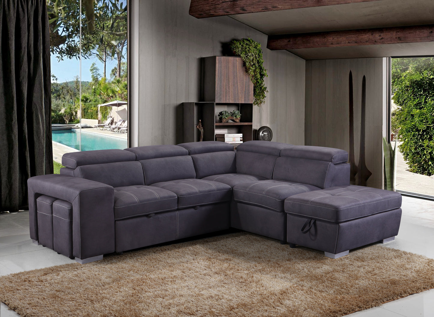 POSITANO SOFABED RHS
