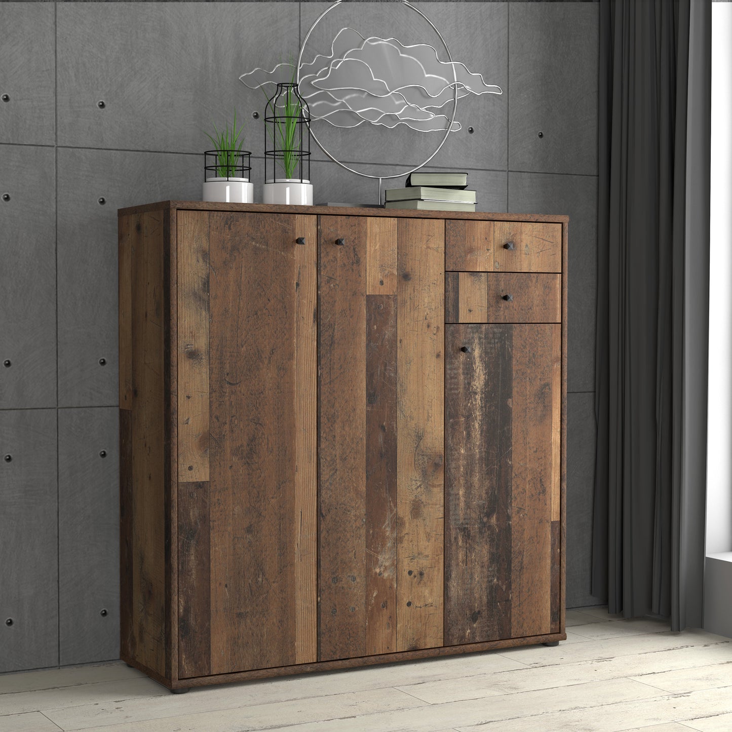 TEMPRA CHEST 3DOORS 2DRAWERS