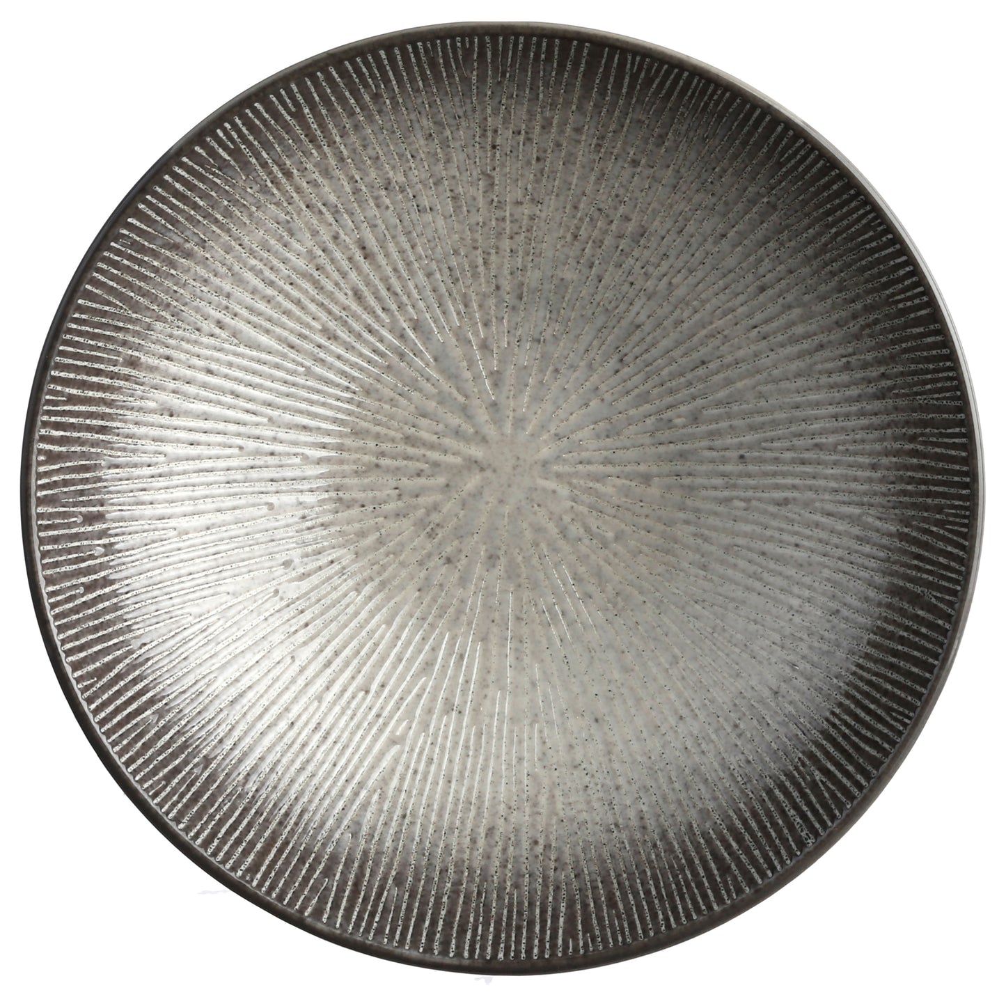 ASSIETTE CREUSE ATELIER GRISE