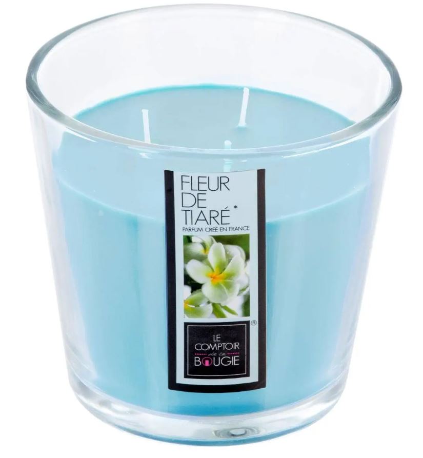 BOUGIE PARFUMEE NINA FLEUR DE TIARE 500G