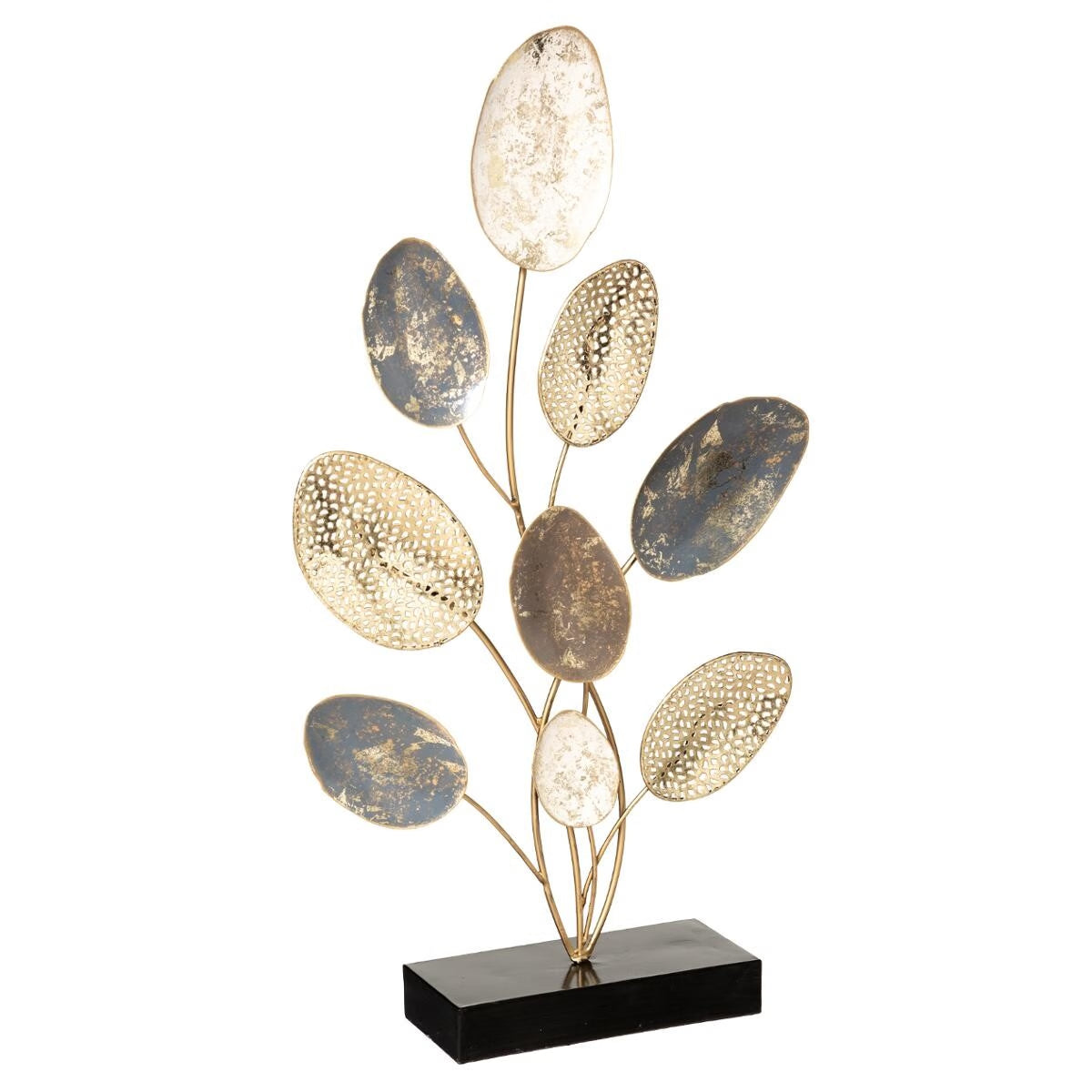 FEUILLE DECO MET ATMOSPHERA ELENA H53