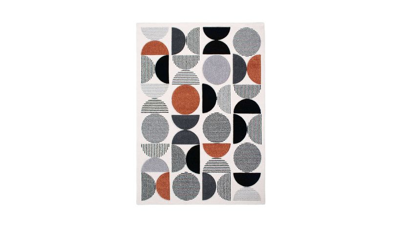TAPIS CONFORAMA ROUGE