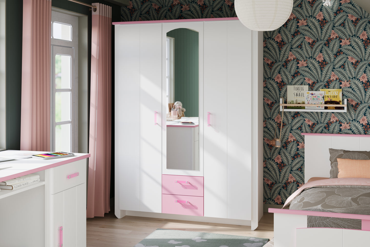 BIOTIFUL ARMOIRE 3 PORTES