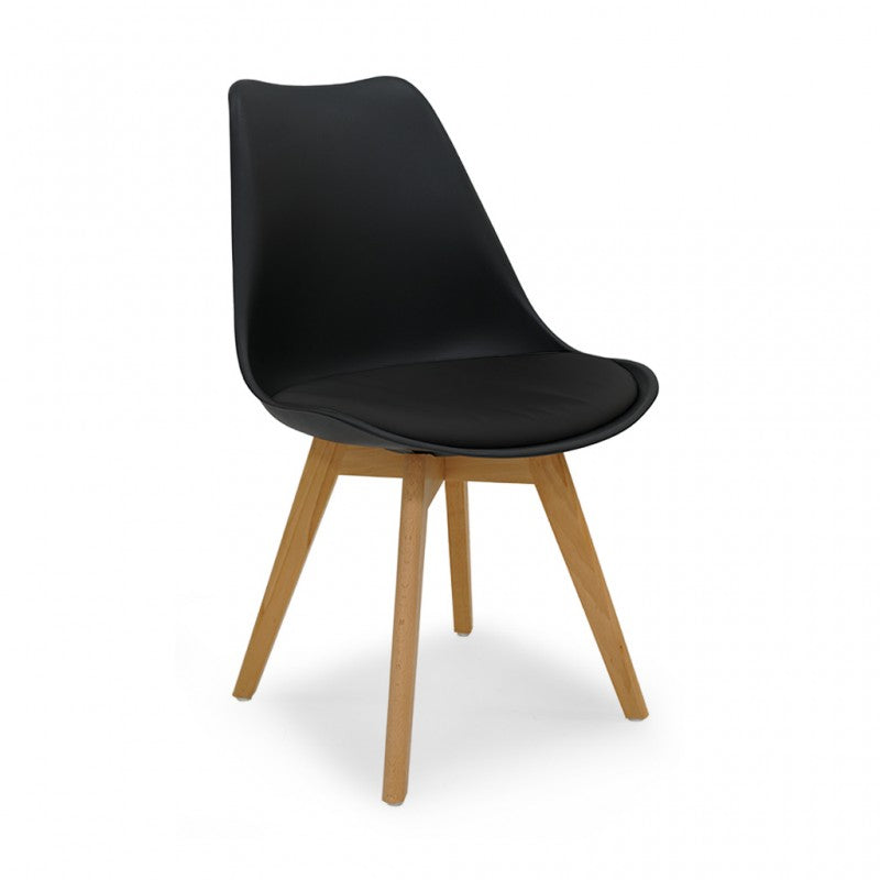 MOON DINING CHAIR WITH CUSHION COVER