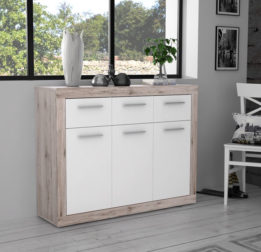 BACCIO CHEST 3DOORS 3DRAWERS