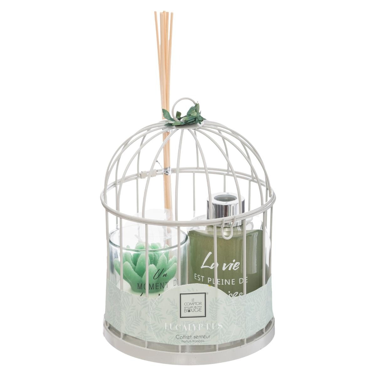 COFFRET CAGE COMPTOIR DE LA BOUGIE LOLA ZEN