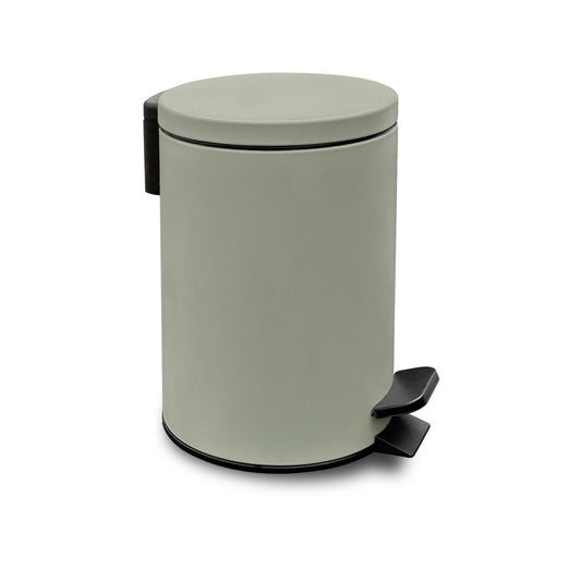 POUBELLE EN ACIER SOFT VERT