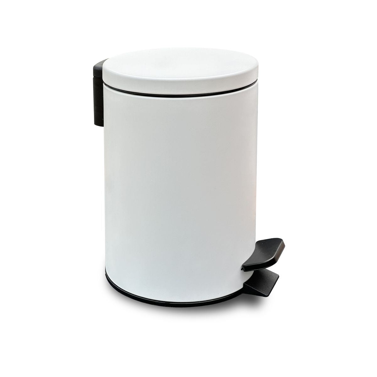 POUBELLE EN ACIER SOFT BLANC