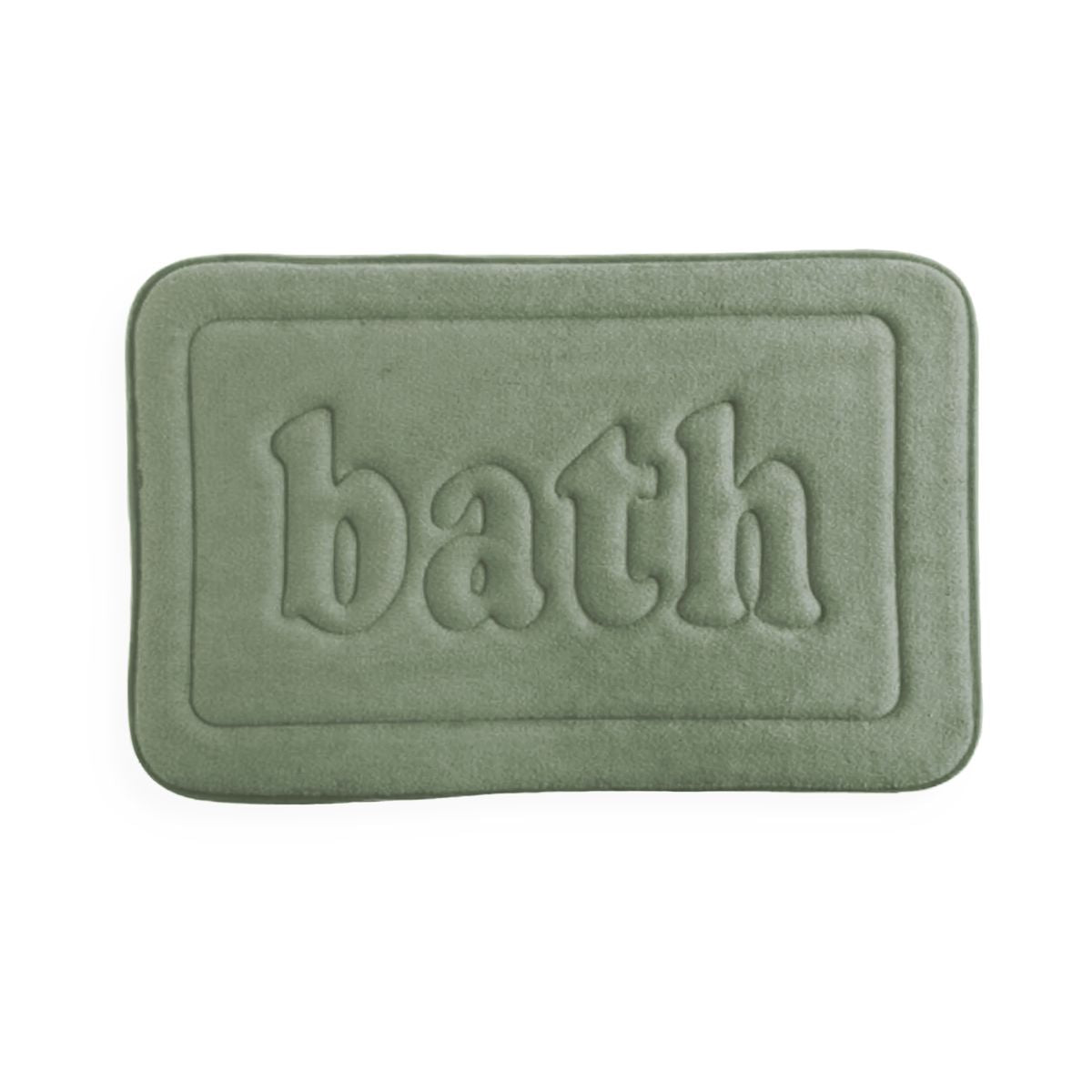 TAPIS MÉMOIRE DE FORME VERT