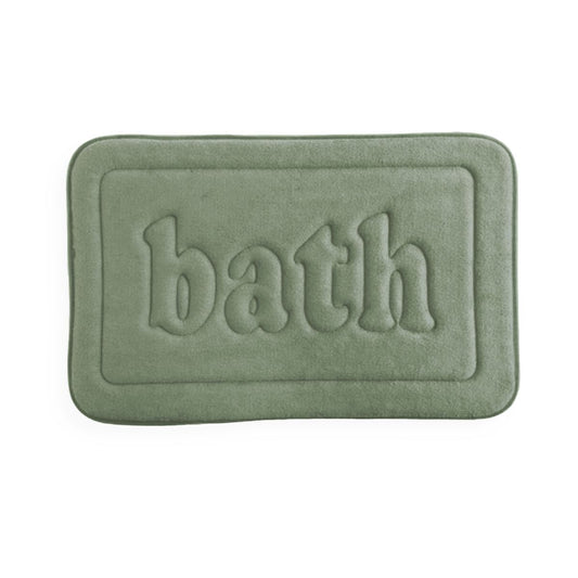 TAPIS MÉMOIRE DE FORME VERT