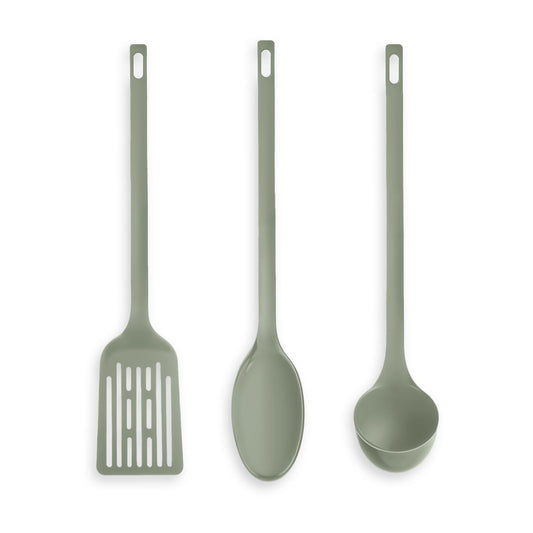 LOT DE 3 USTENSILES DE CUISINE VERT
