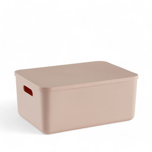 BOITE DE RANGEMENT ROSE