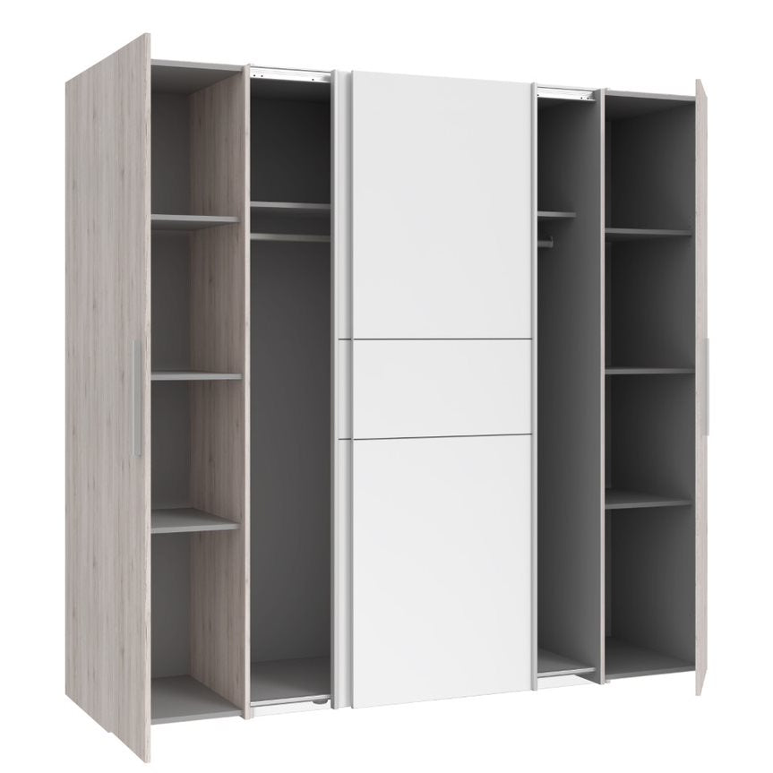 KALIXTUS WARDROBE 2DOORS + 2S