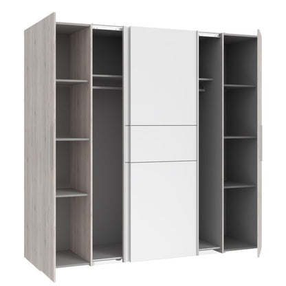 KALIXTUS WARDROBE 2DOORS + 2S