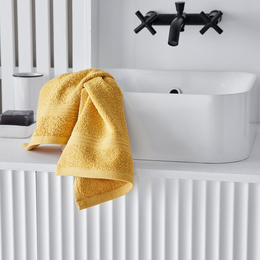 SERVIETTE INVITE JAUNE