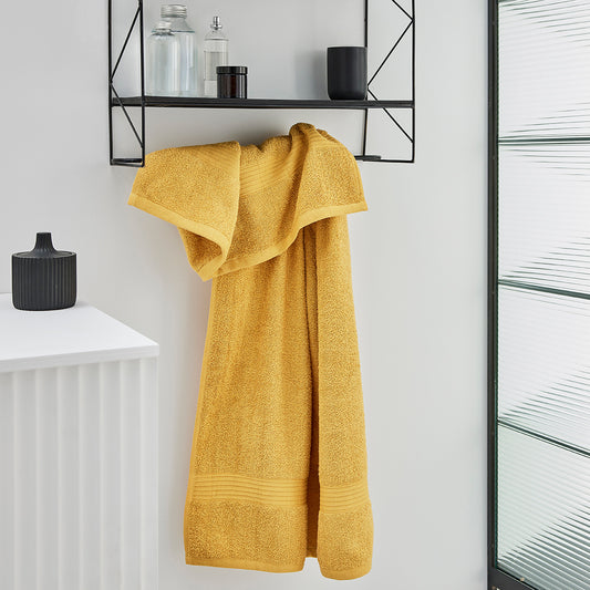 DRAP DE BAIN JAUNE
