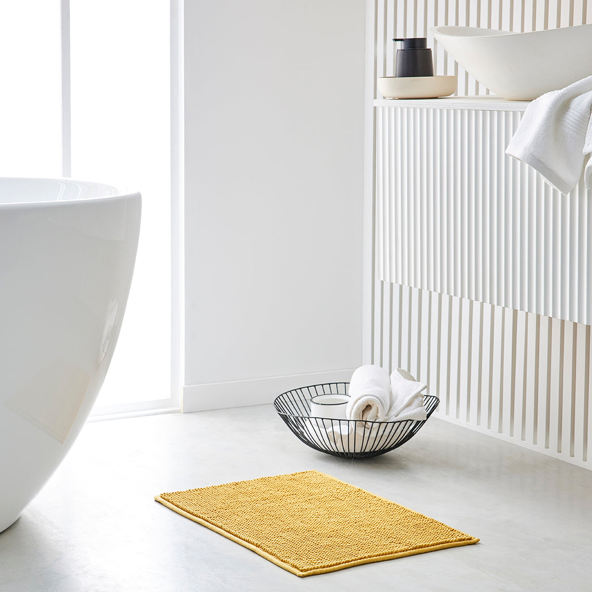 TAPIS BUBBLE JAUNE