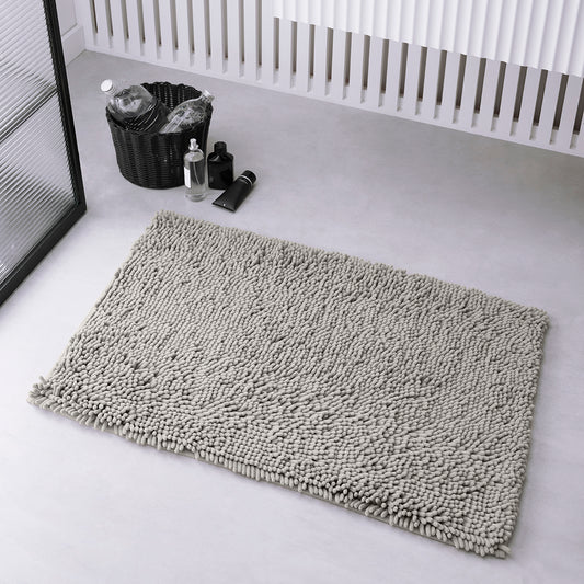 TAPIS DE BAIN MECHE BEIGE