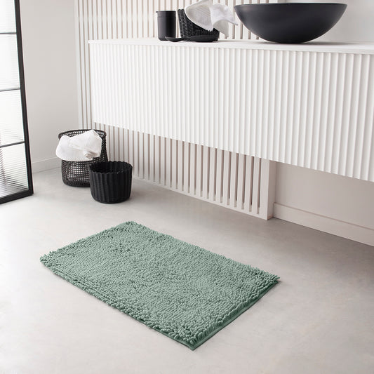 TAPIS DE BAIN MECHE VERT