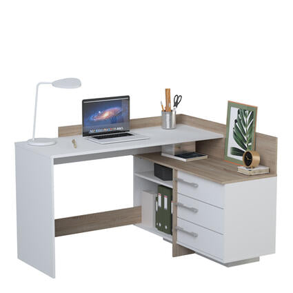 THALES BUREAU D'ANGLE 3 TIROIRS