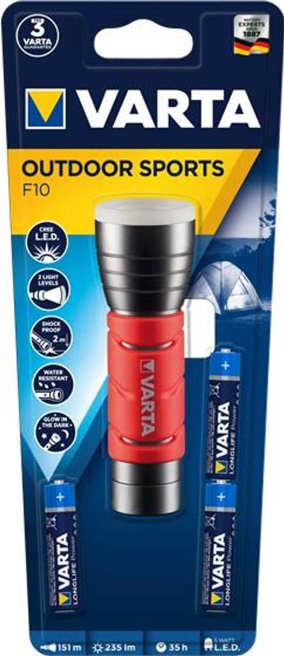 Varta 17627 Outdoor Sports F10