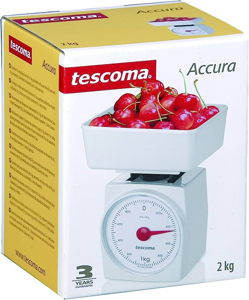 TESCOMA Kitchen Scale ACCURA 2,0 kg – Conforama Maurice