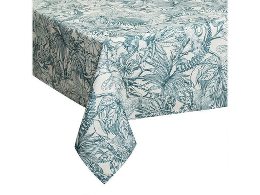 NAPPE JUNGLE VERT ATMOSPHERA 140X240 CM