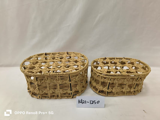 SET OF 2 CLOSED BOXES