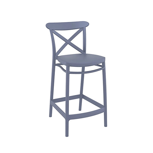 CROSS BACK BARSTOOL