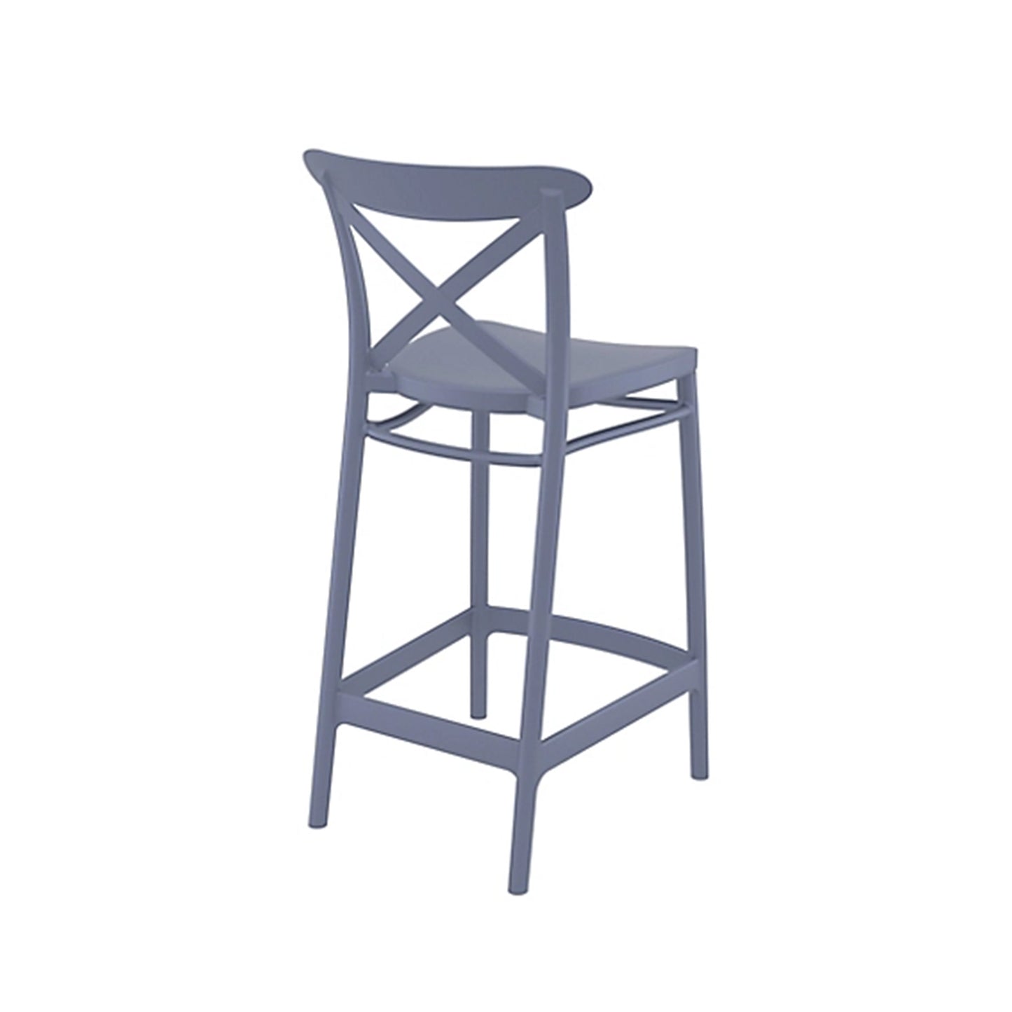 CROSS BACK BARSTOOL