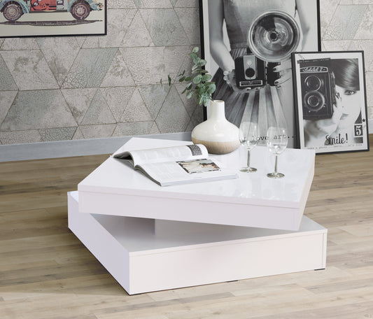 COFFEE TABLE ROTATING