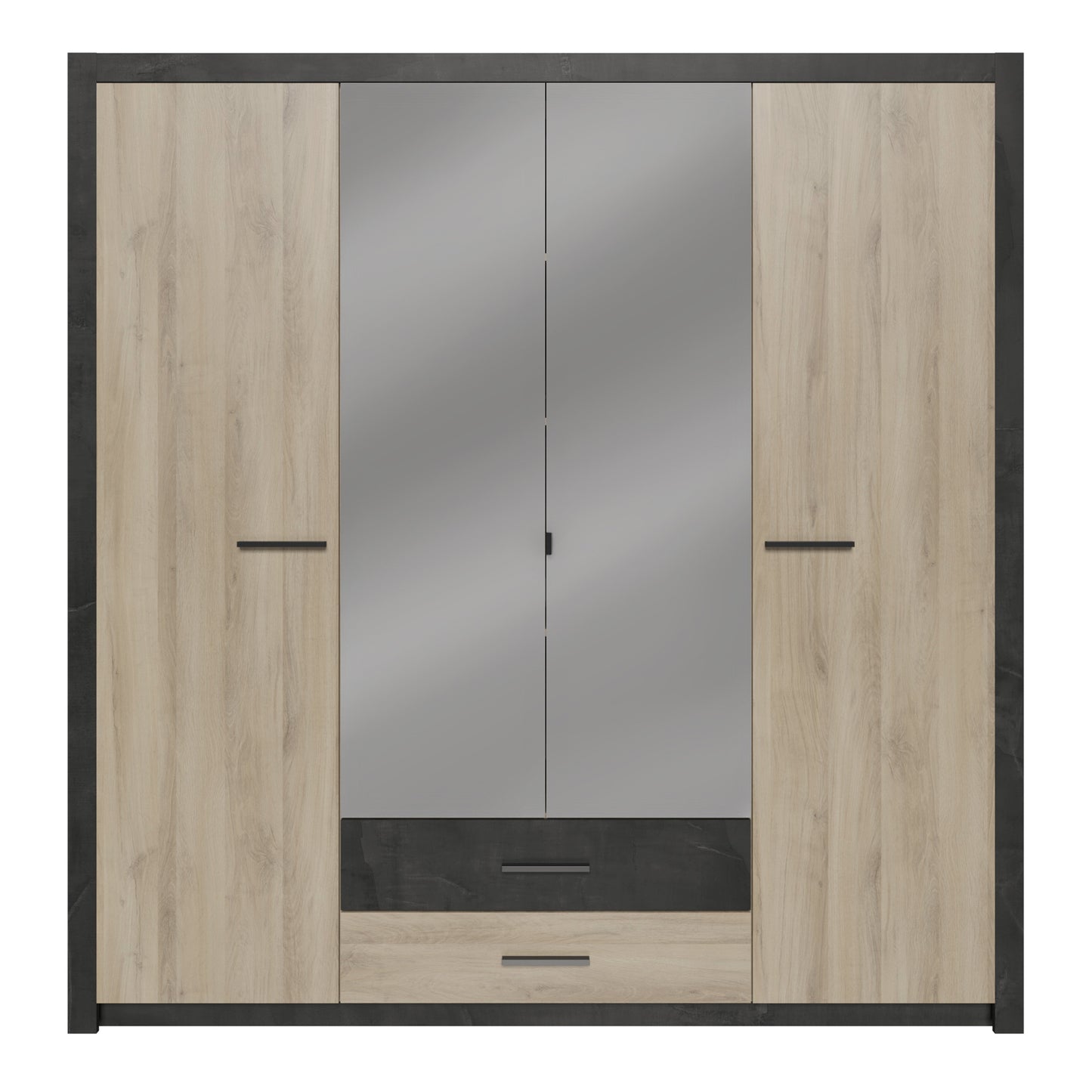 COLORADO ARMOIRE 4PORTES 2TIROIRS