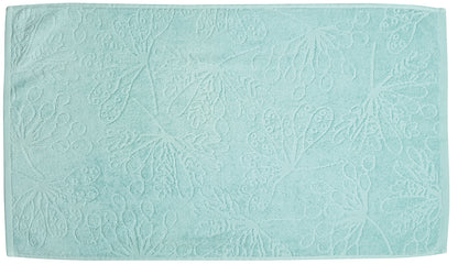 DRAP DE DOUCHE BLEU CLAIR/GRIS