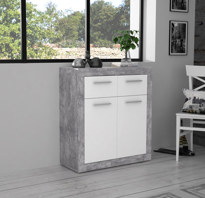 BACCIO CHEST 2DOORS 2DRAWERS