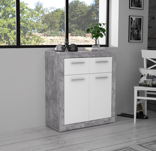 BACCIO CHEST 2DOORS 2DRAWERS