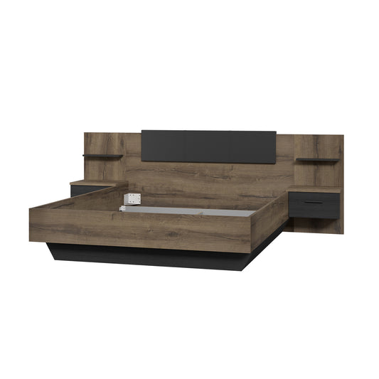 CHILLY BEDFRAME WITH BEDSIDES QUEEN SIZE
