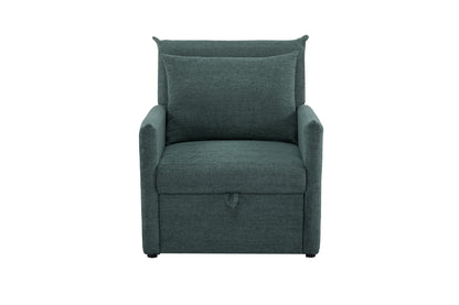 PULL OUT CHAIR DARK GREEN