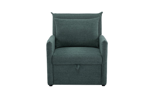 PULL OUT CHAIR DARK GREEN