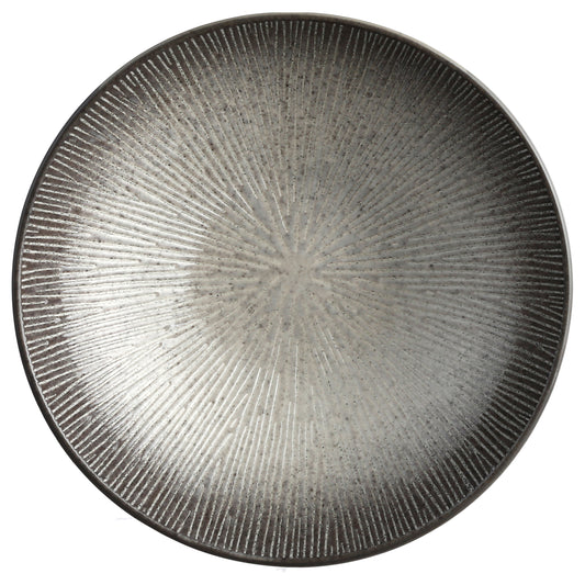 ASSIETTE CREUSE ATELIER GRISE
