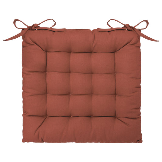 GALETTE DE CHAISE TERRACOTTA