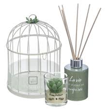 COFFRET CAGE COMPTOIR DE LA BOUGIE LOLA ZEN