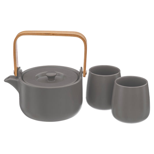 COFFRET THEIERE ET TASSE SG THE NATURA CERAMIC