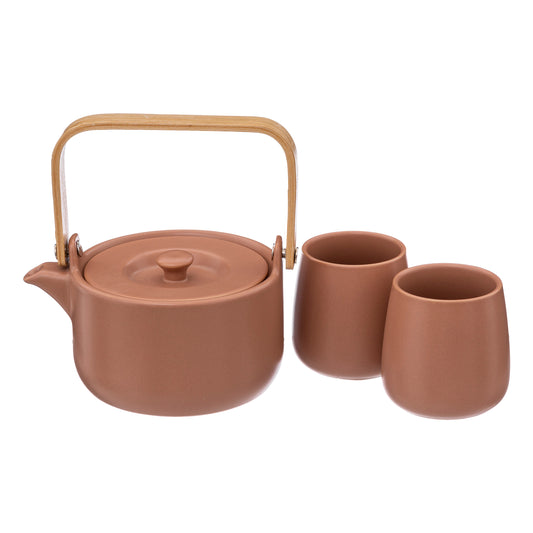 COFFRET THEIERE ET TASSE THE NATURA