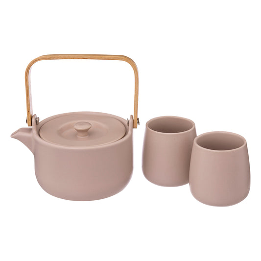COFFRET THEIERE ET TASSE THE NATURA