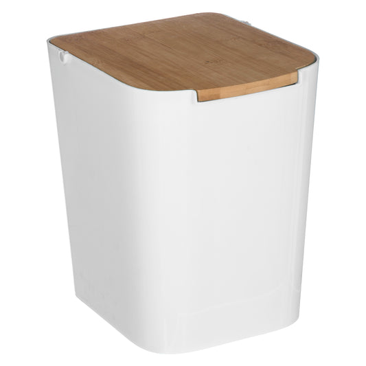 POUBELLE NATUREO BLANC 5L 5FIVE