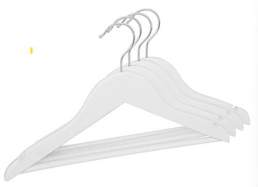 CINTRE BOIS X4 BLANC ATMOSPHERA FOR KIDS