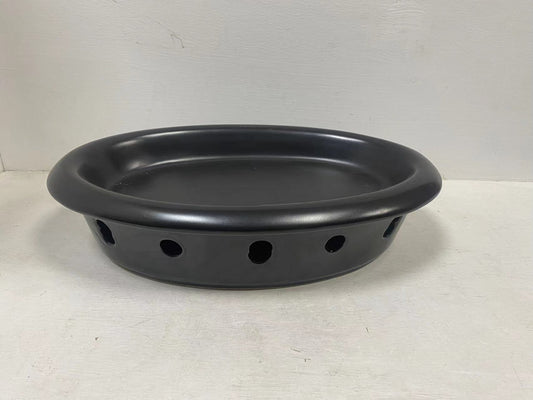 TABLEWARE OVAL BLACK