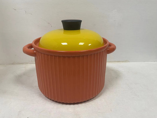 CASSEROLE WITH STRIPES