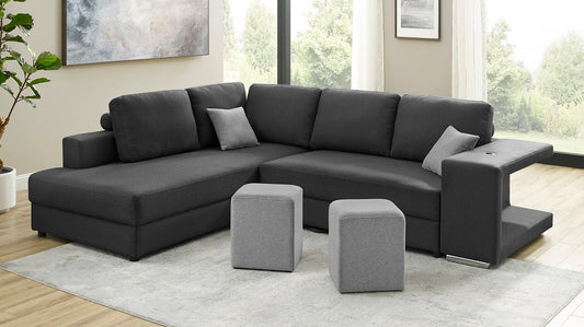 KARINA CORNER SOFABED LHF