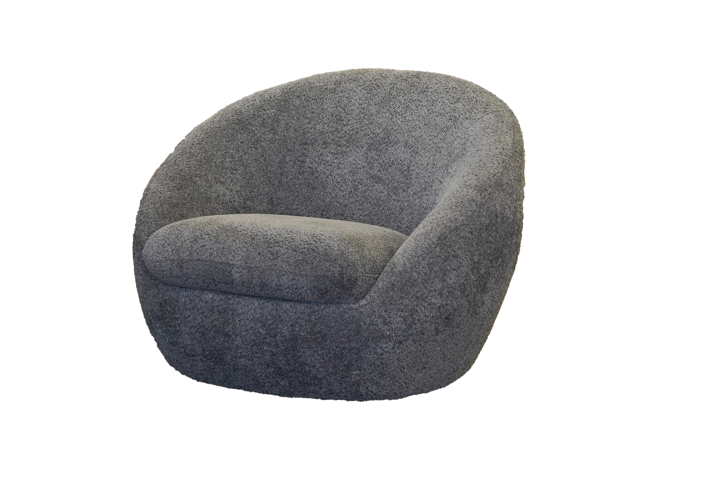BOGOTA FAUTEUIL PIVOTANT DARK GREY